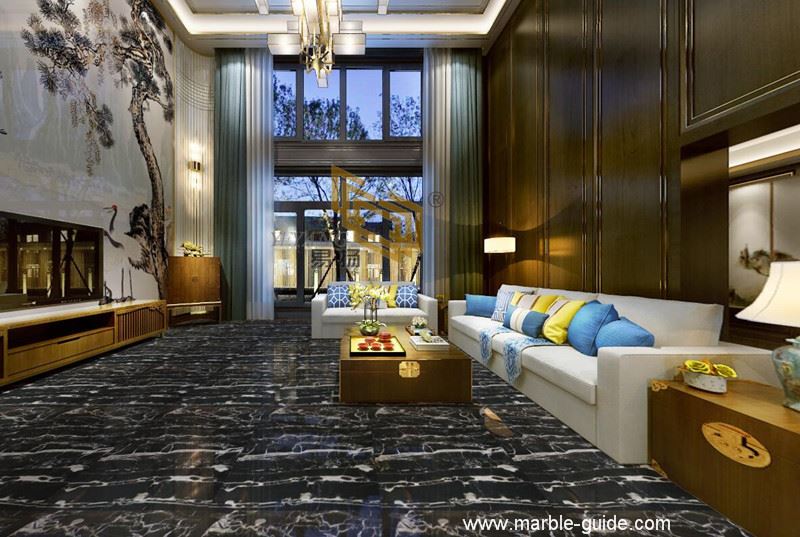 Sliver Dragon Marble Flooring 01