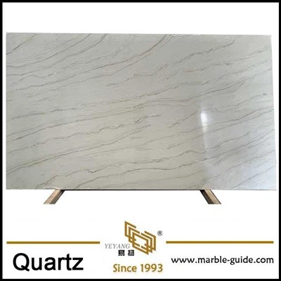 Acqurella dawb quartz slab
