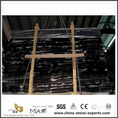 Nyiaj zaj Marble Slab Countertop chav da dej thiab vuas zeb