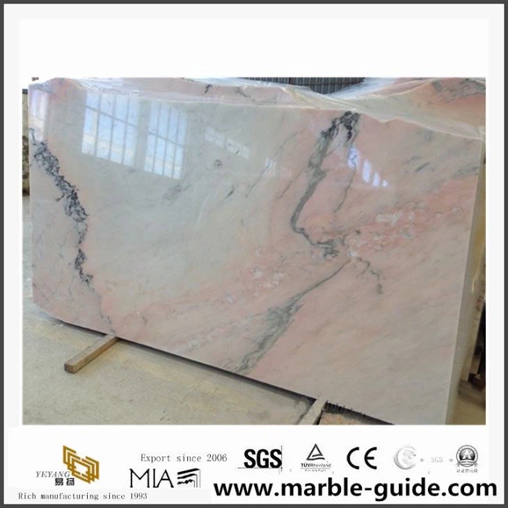 Tuam Tshoj ntuj pob zeb liab marble rau sab hauv pem teb / phab ntsa vuas kom zoo nkauj