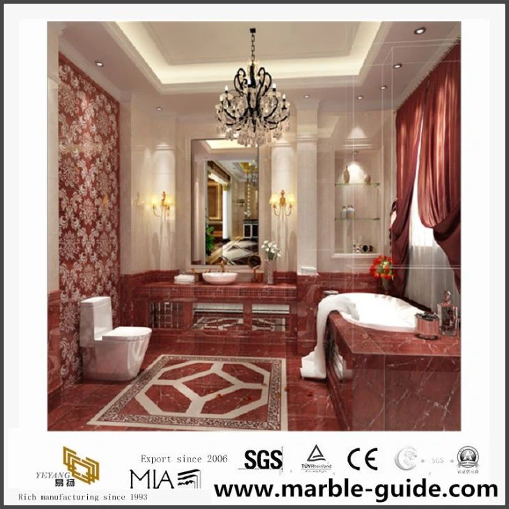 HOT Sale China Coral Red Marble Slabs For Floor Tile Natural Building Materials