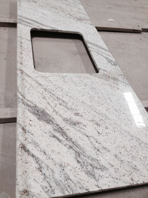 Dej Dawb Granite Countertops Rau Tej Hauj Lwm