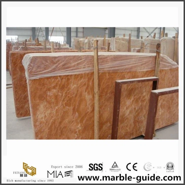 Tshuaj yej rosa txiv kab ntxwv liab marble rau sab nrauv phab ntsa tsev cov ntaub ntawv