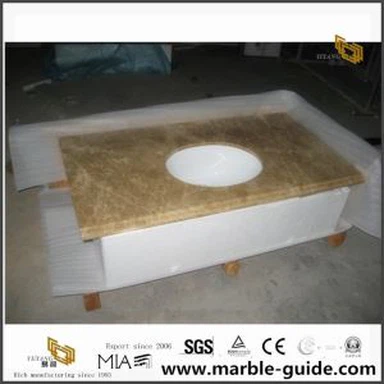 Lub teeb Emperador Marble Vanity Saum