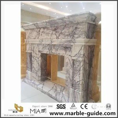 Milas Lilac Marble Qhov Chaw Rau Sab Hauv Tsev
