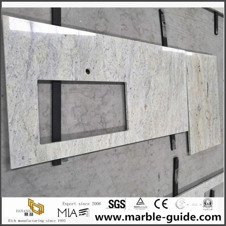 River White Granite Countertop Project