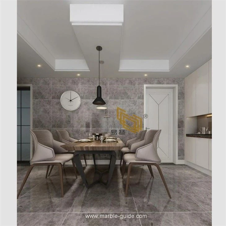 Qaum Teb Teeb Grey Marble Pem Teb