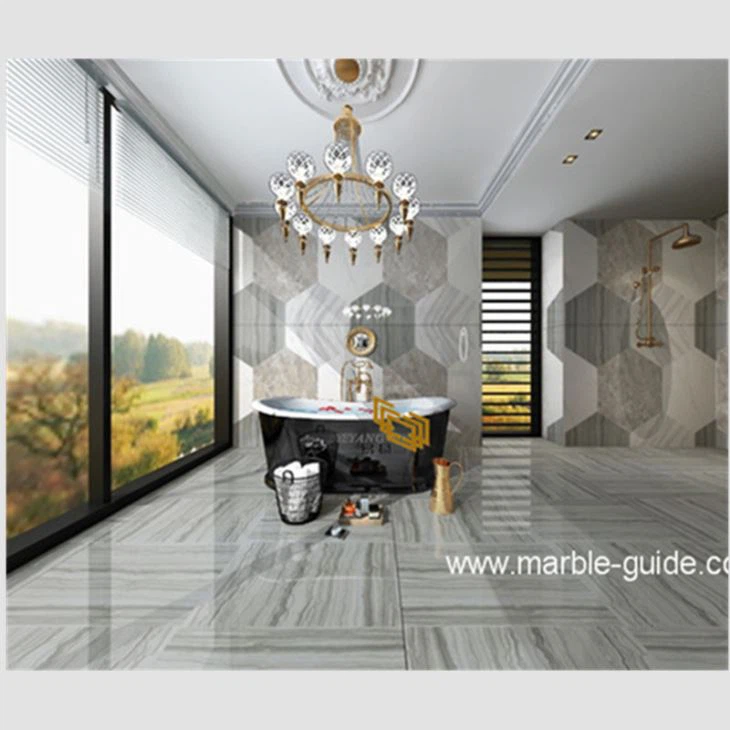 Premium Athens Wood Marble For Flooring Tile
