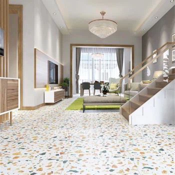 Terrazzo Pobzeb Rau Sab Hauv Pem Teb