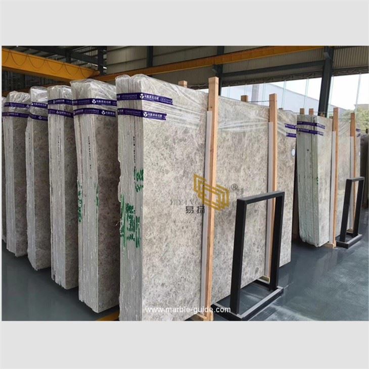 Northern Lights Gray Marble Floor Tiles