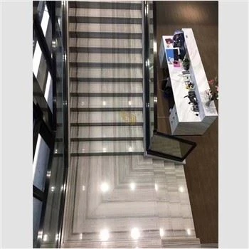 Crystal Wood Marble Stairs Kev muag khoom