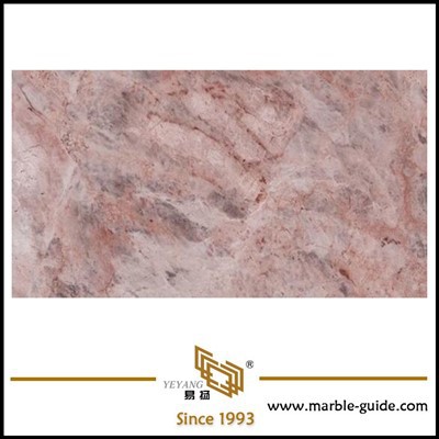 Aris Pink Marble Siv Khoom Siv Ntuj Marble
